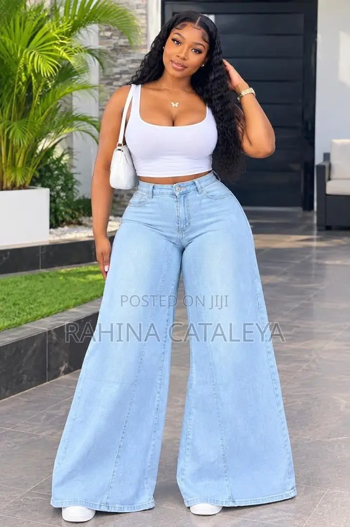 Ladies Long Jeans