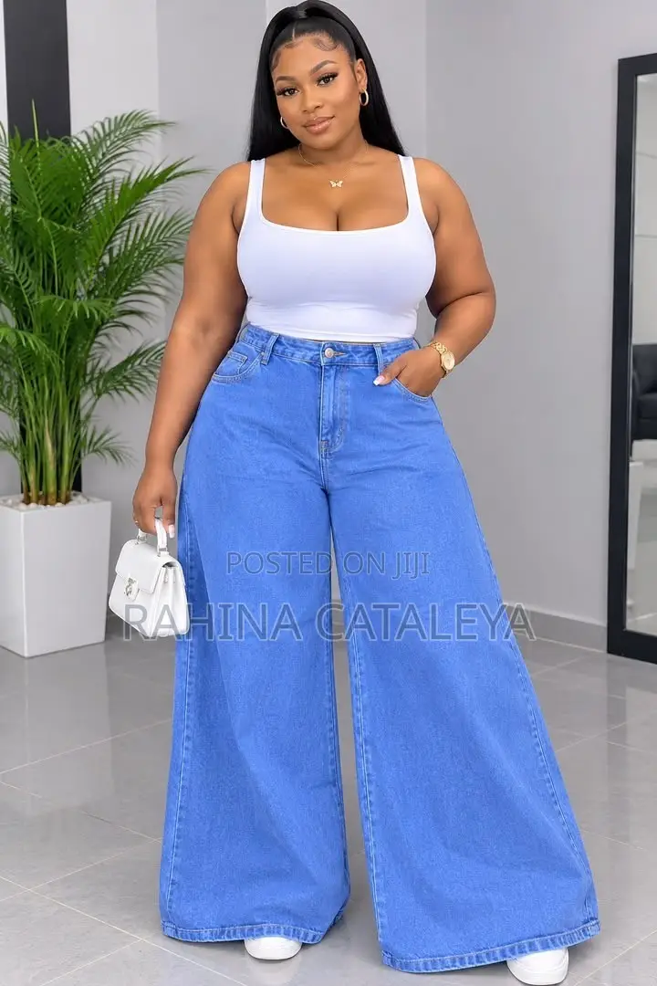 Ladies Long Jeans