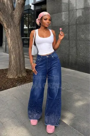 Ladies Long Jeans