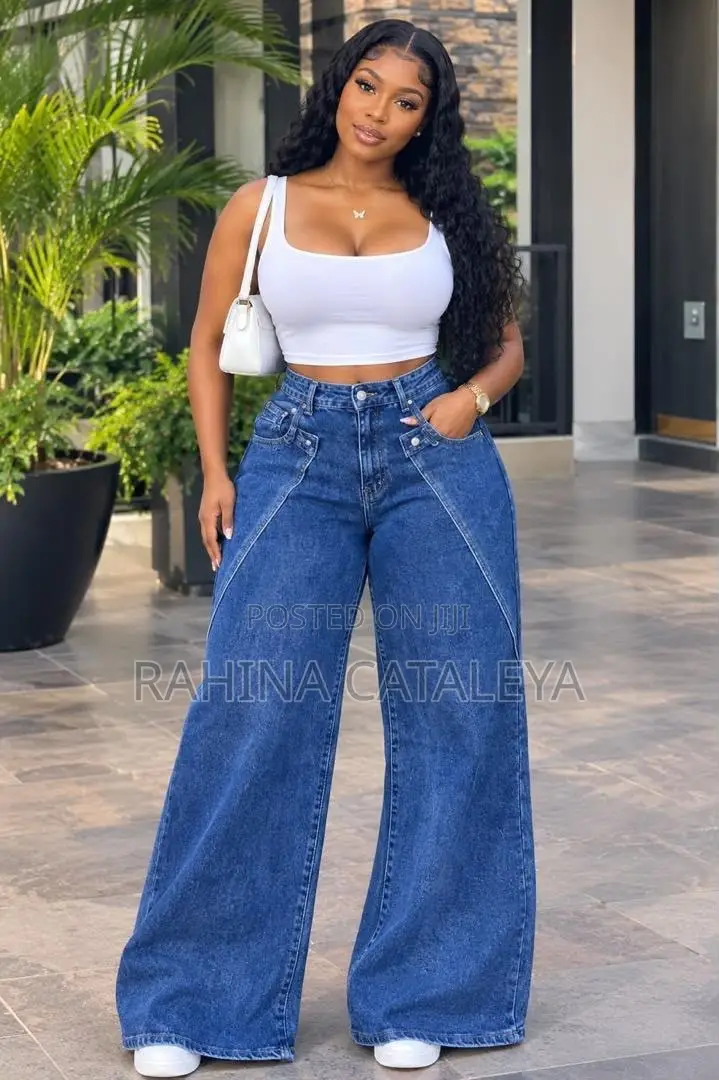 Ladies Long Jeans
