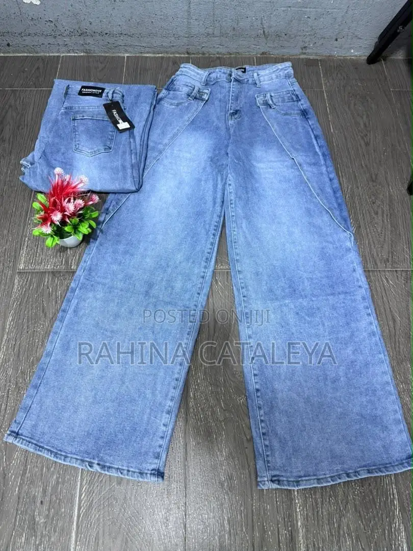 Ladies Long Jeans