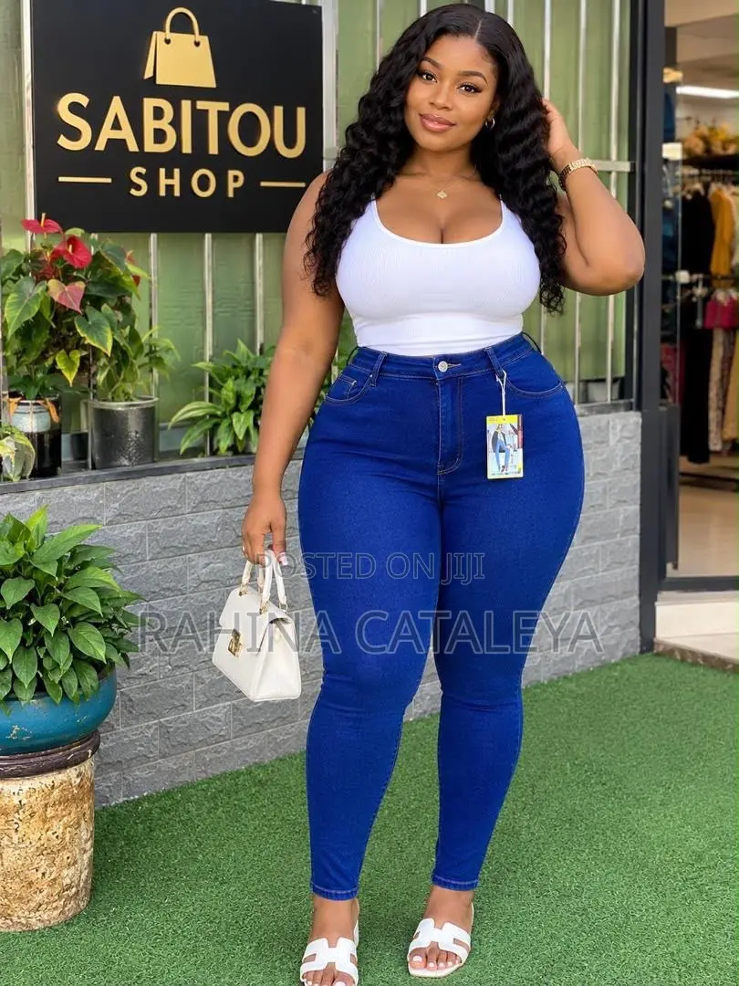 Ladies Long Jeans