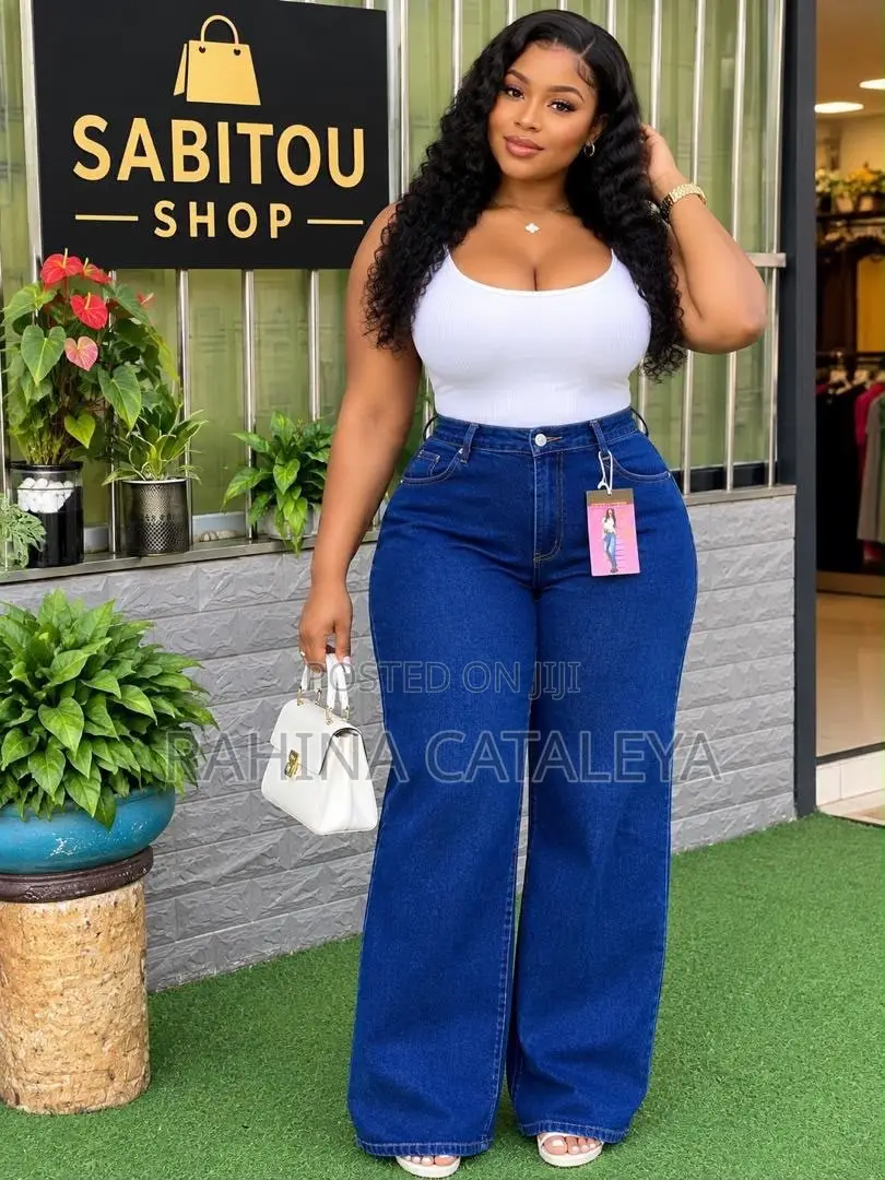 Ladies Long Jeans