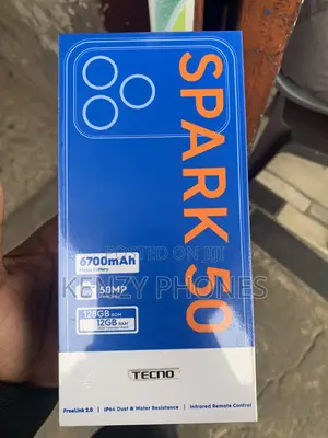 New Tecno Spark 50 128 GB Gray