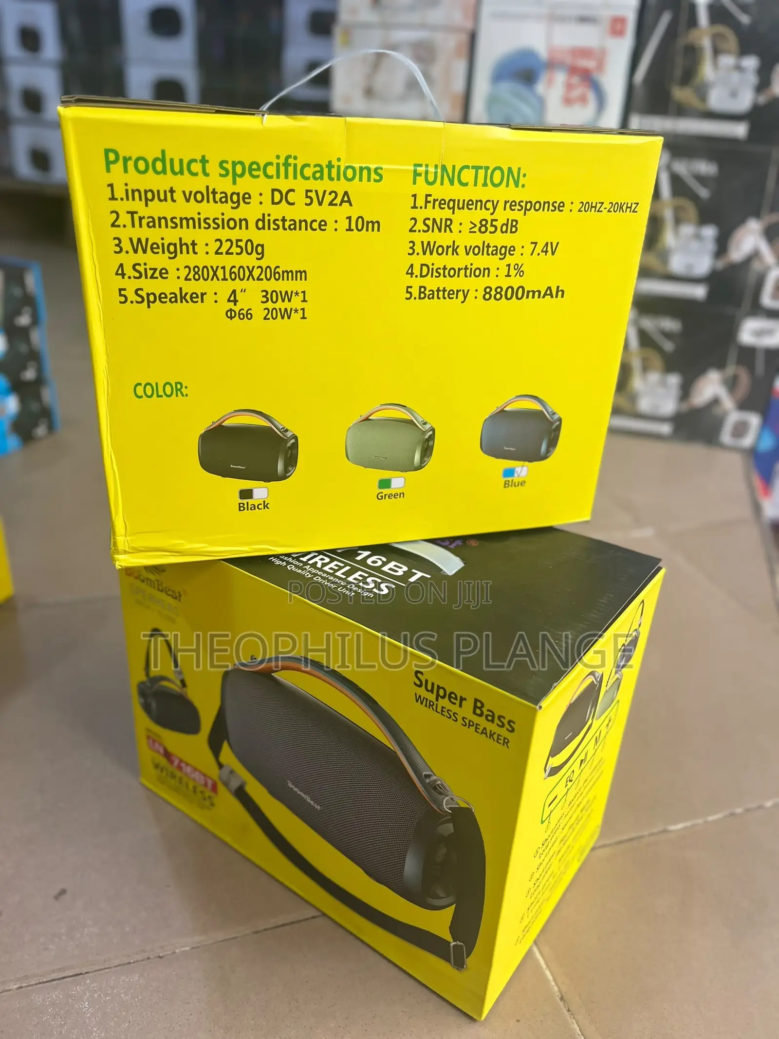 716BT Super Base Bluetooth Speaker