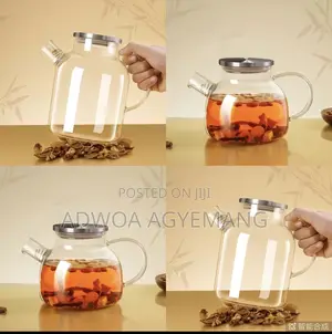 Glass Cooking Pot and Tea Port