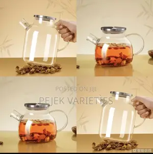 Glass Cooking Pot and Tea Port