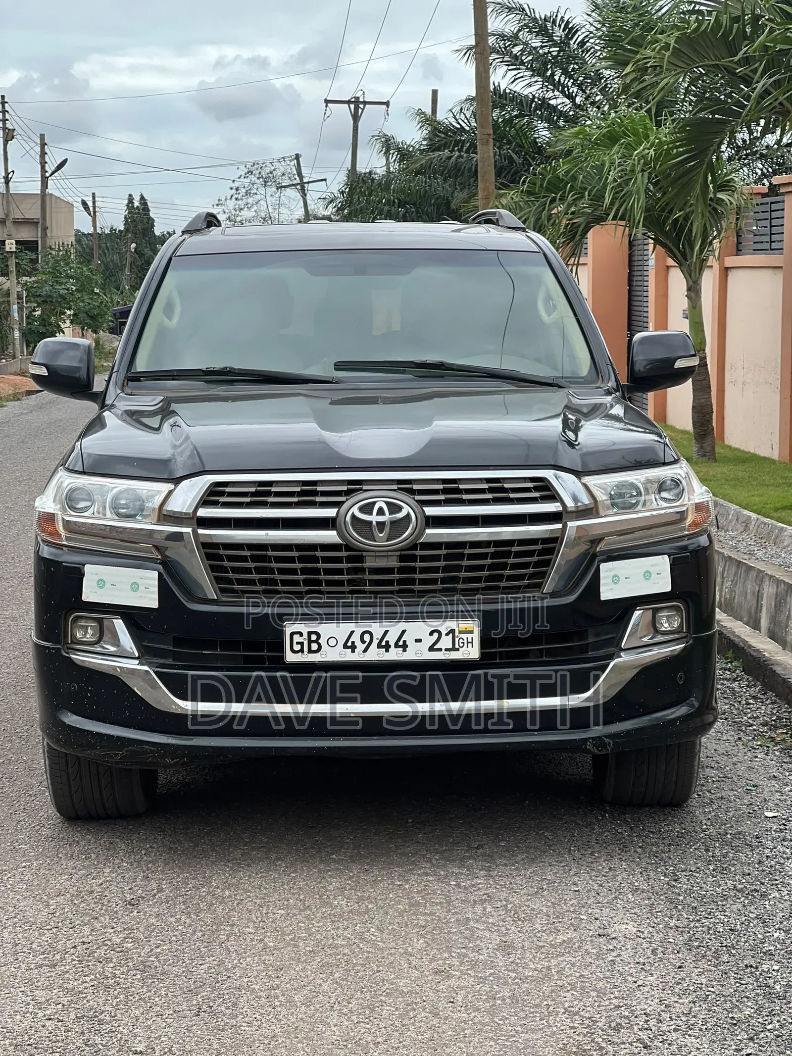 Toyota Land Cruiser 4.5 V8 GXR 2021 Black