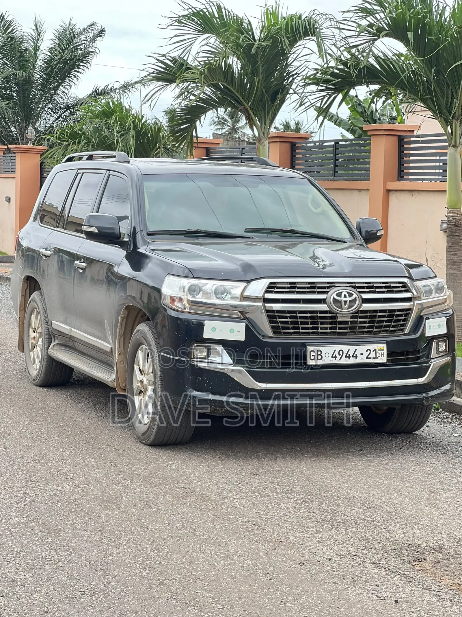 Toyota Land Cruiser 4.5 V8 GXR 2021 Black