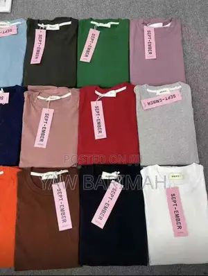 100% Cotton Unisex T-Shirts