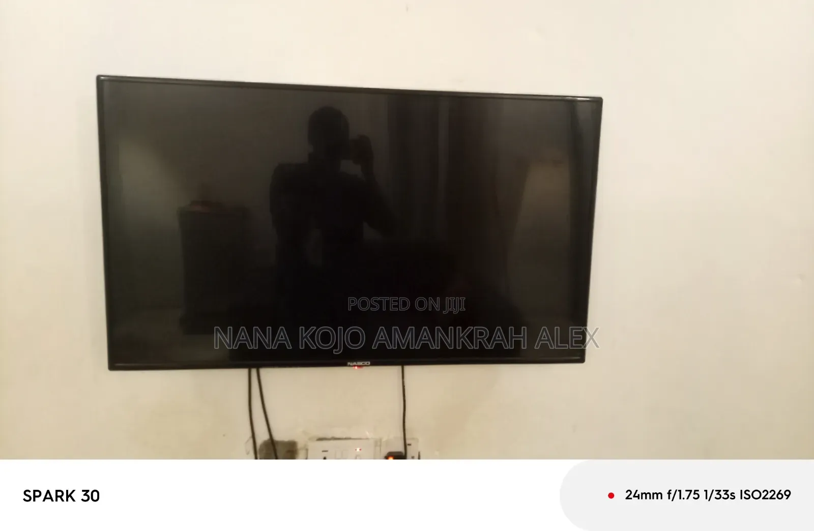Nasco- 43 Inch Broken Screen