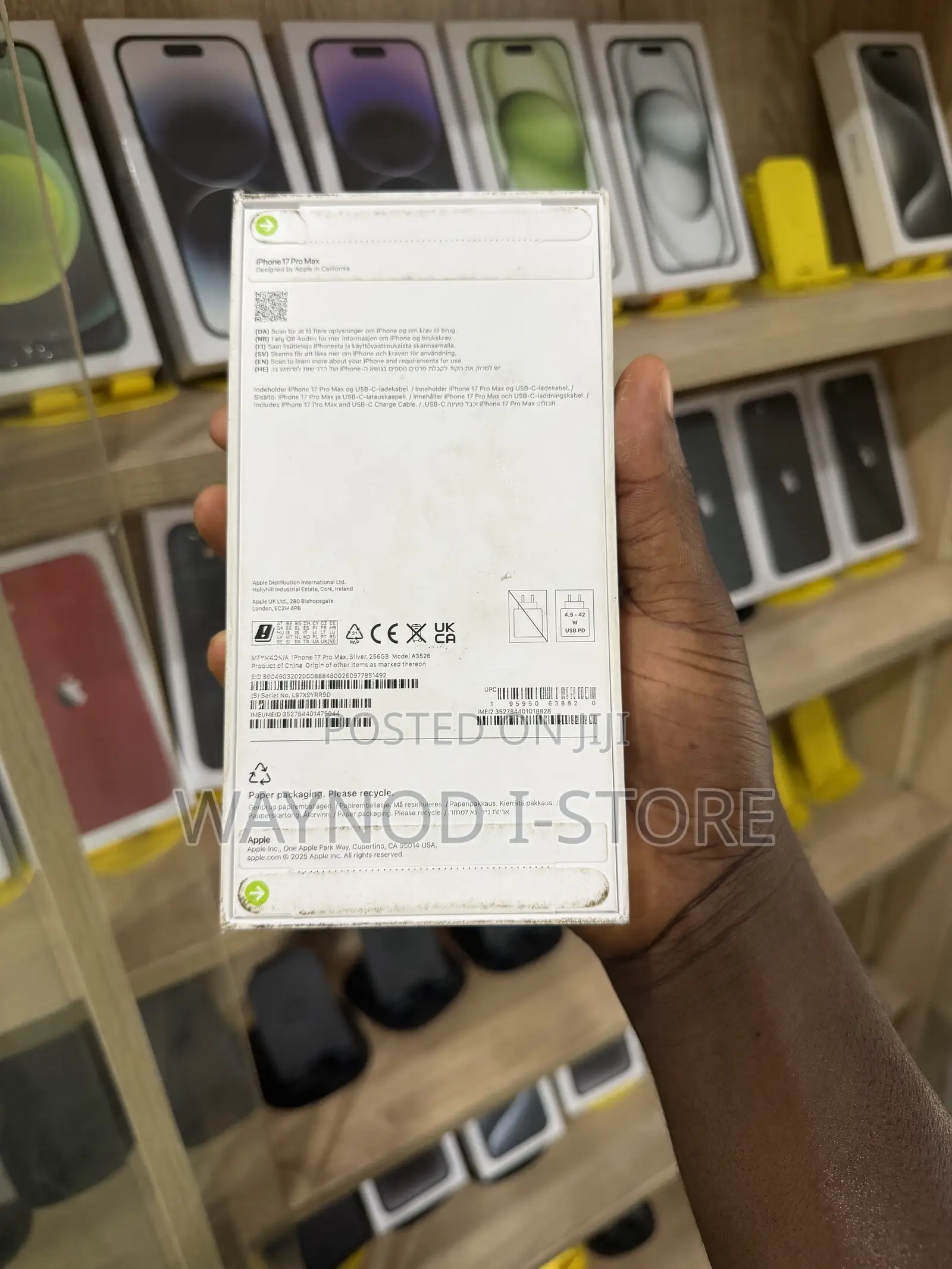 New Apple iPhone 17 Pro Max 256 GB Silver