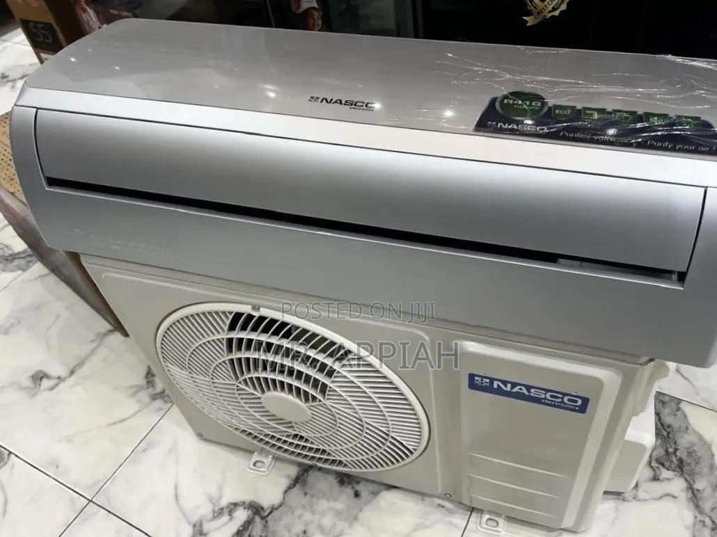 Super Affordable Nasco 1.5hp Non Inverter AC(Silver) 