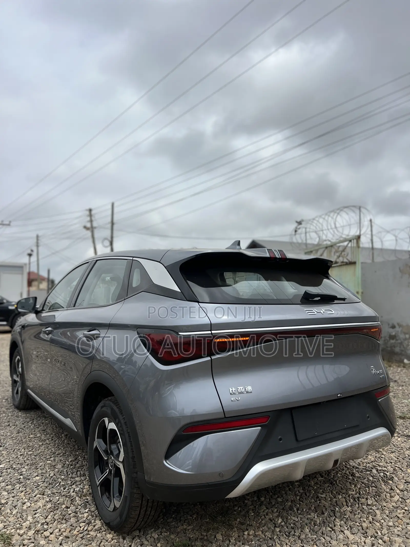 New BYD Yuan Plus 2025 Silver