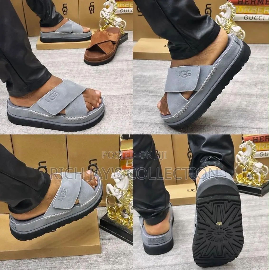 Men High Slippers