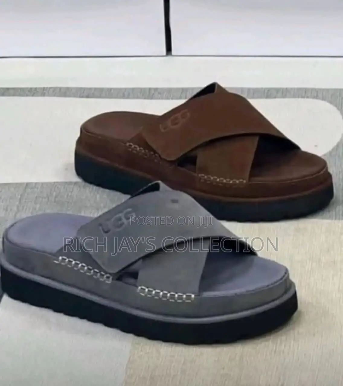 Men High Slippers