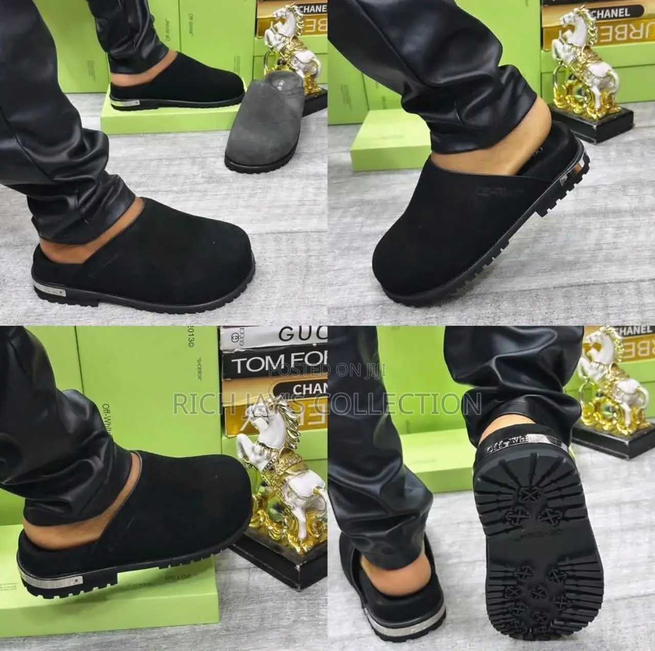 Men High Slippers