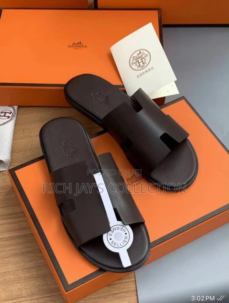 Men High Slippers