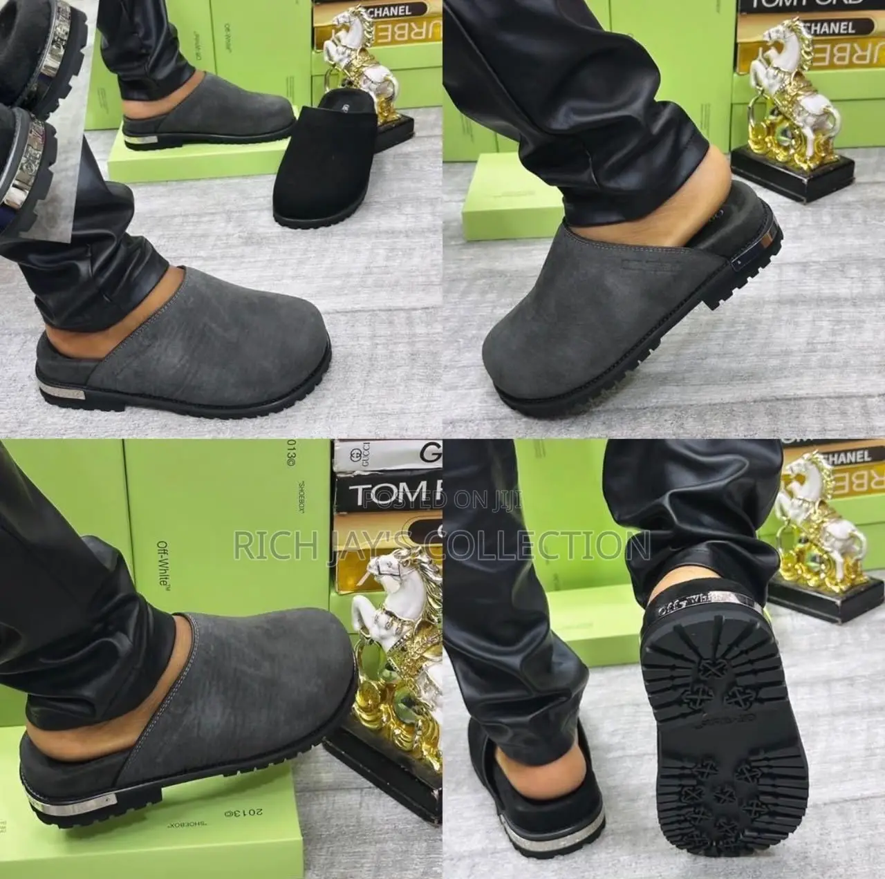 Men High Slippers