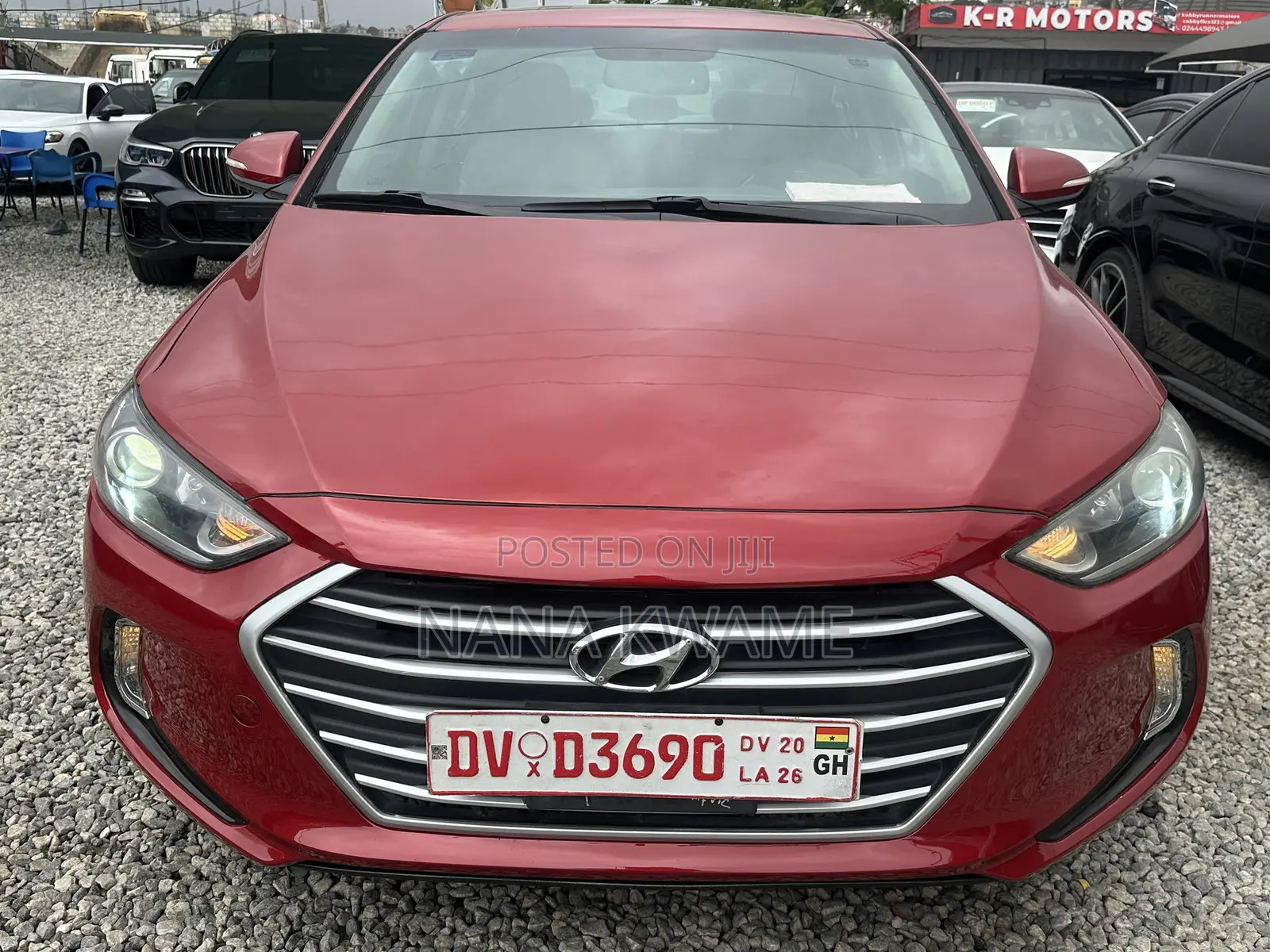 Hyundai Elantra Limited 2018 Red