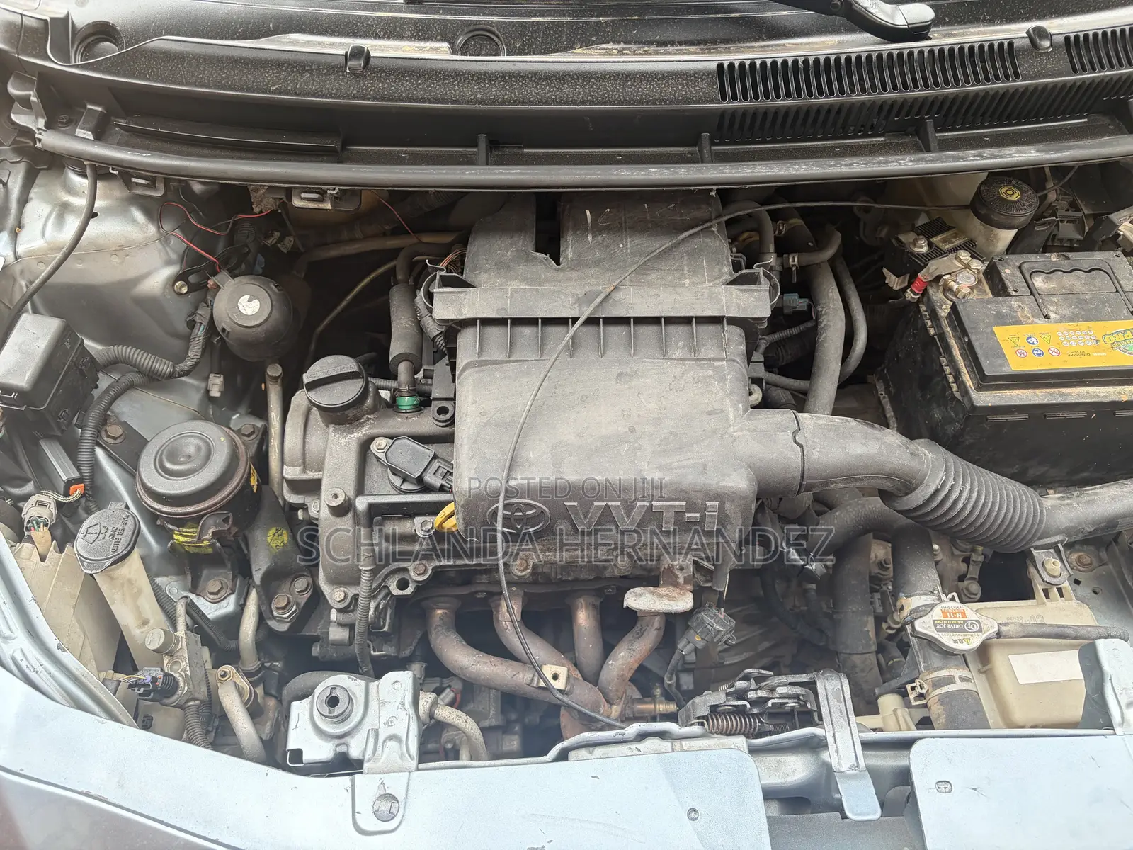 Toyota Belta 2010 Blue