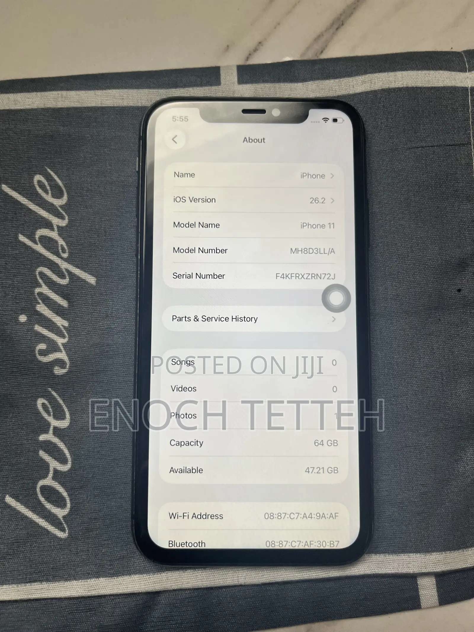 Apple iPhone 11 64 GB Black