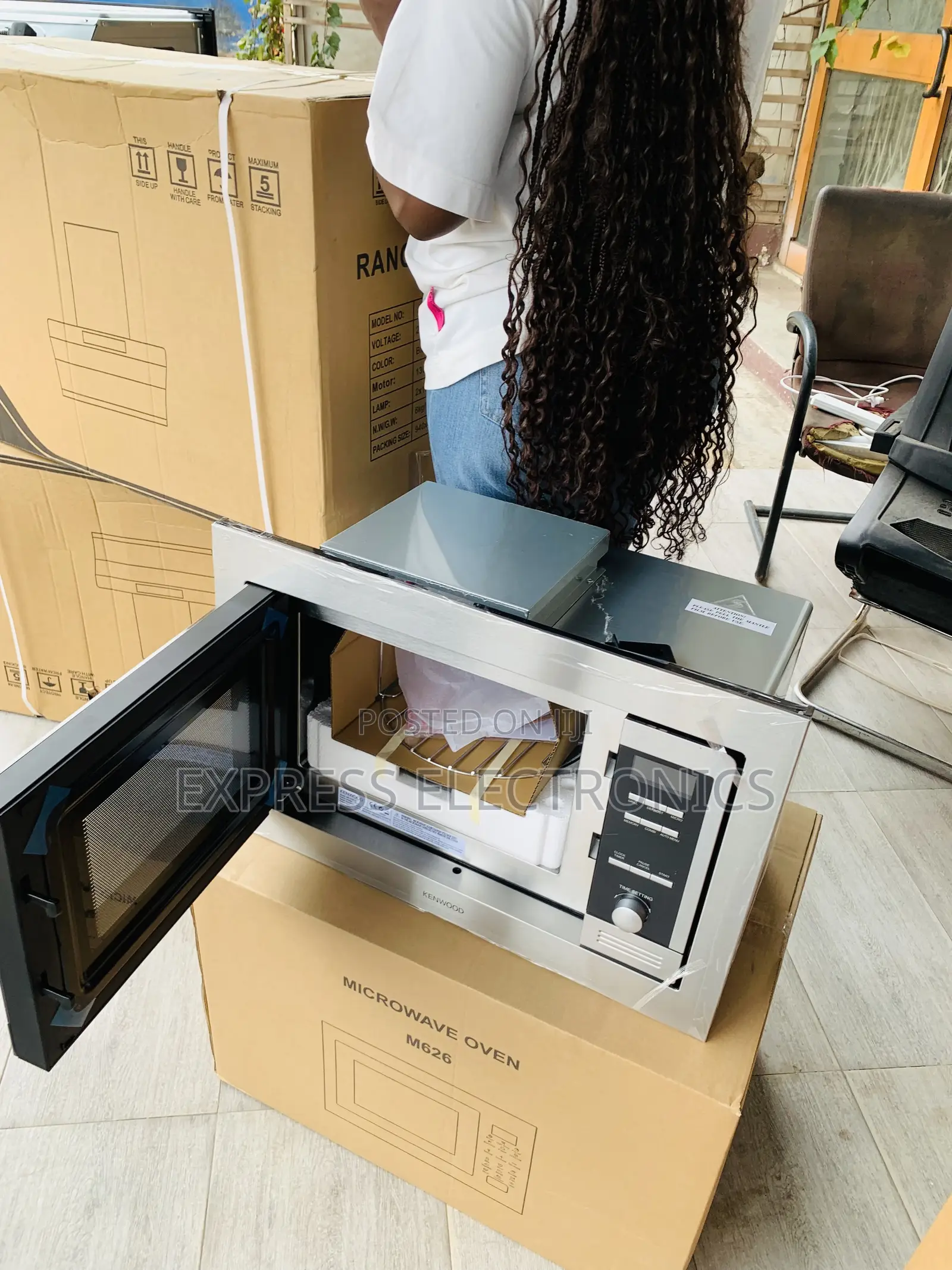 Text Us for Kenwood 60cm Inbuilt Microwave – Sleek Built-in Sliver
