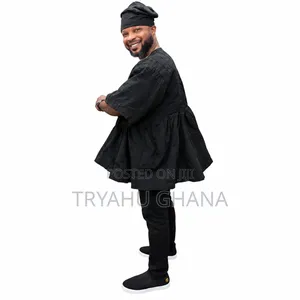 Fresh Styles Men's Pure Black Fugu Have Arrived at Tryahu Smock Hub