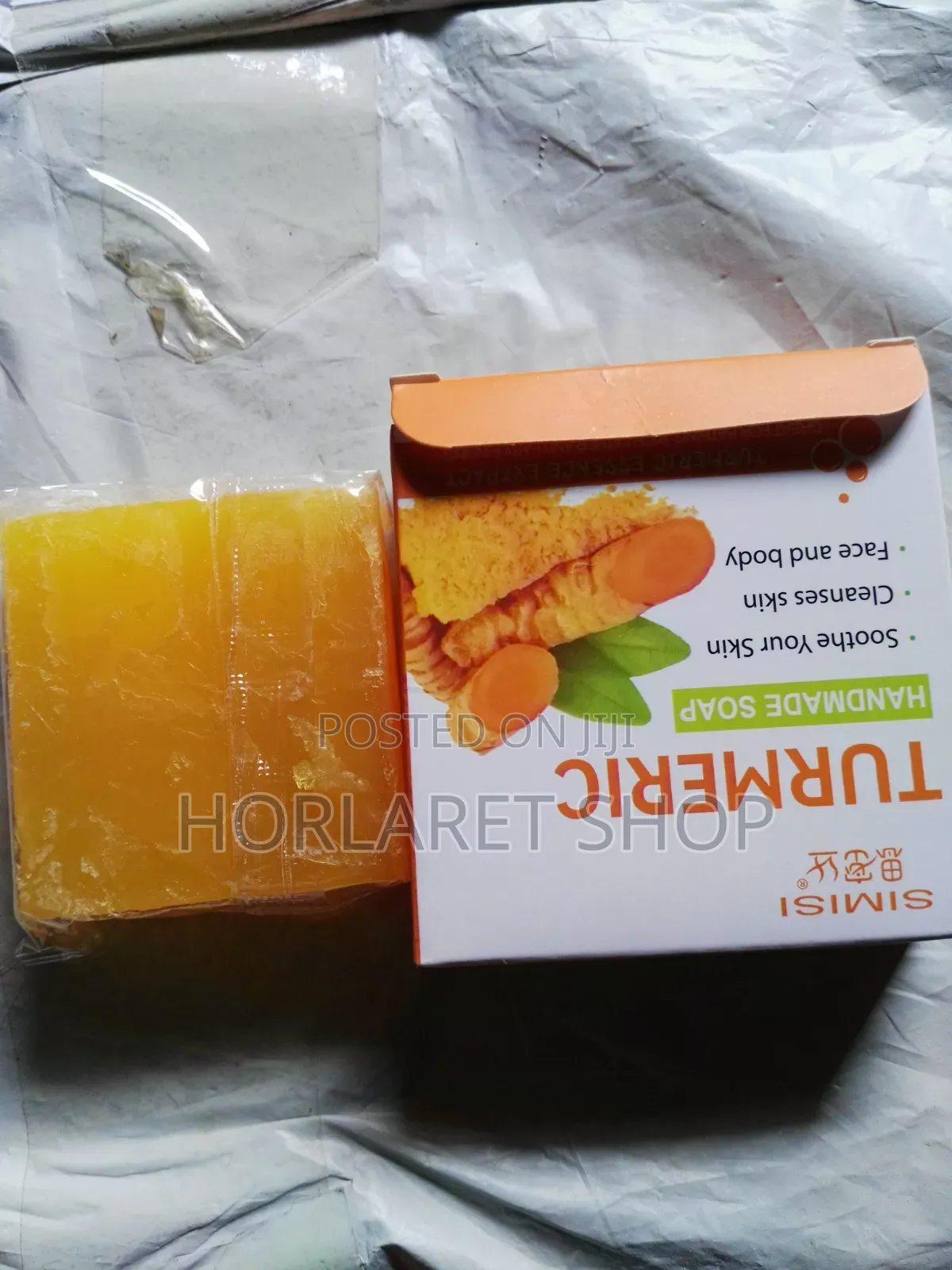Brighten Tumeric Soap,remove Pimples,ance and Dark Circles on the Face