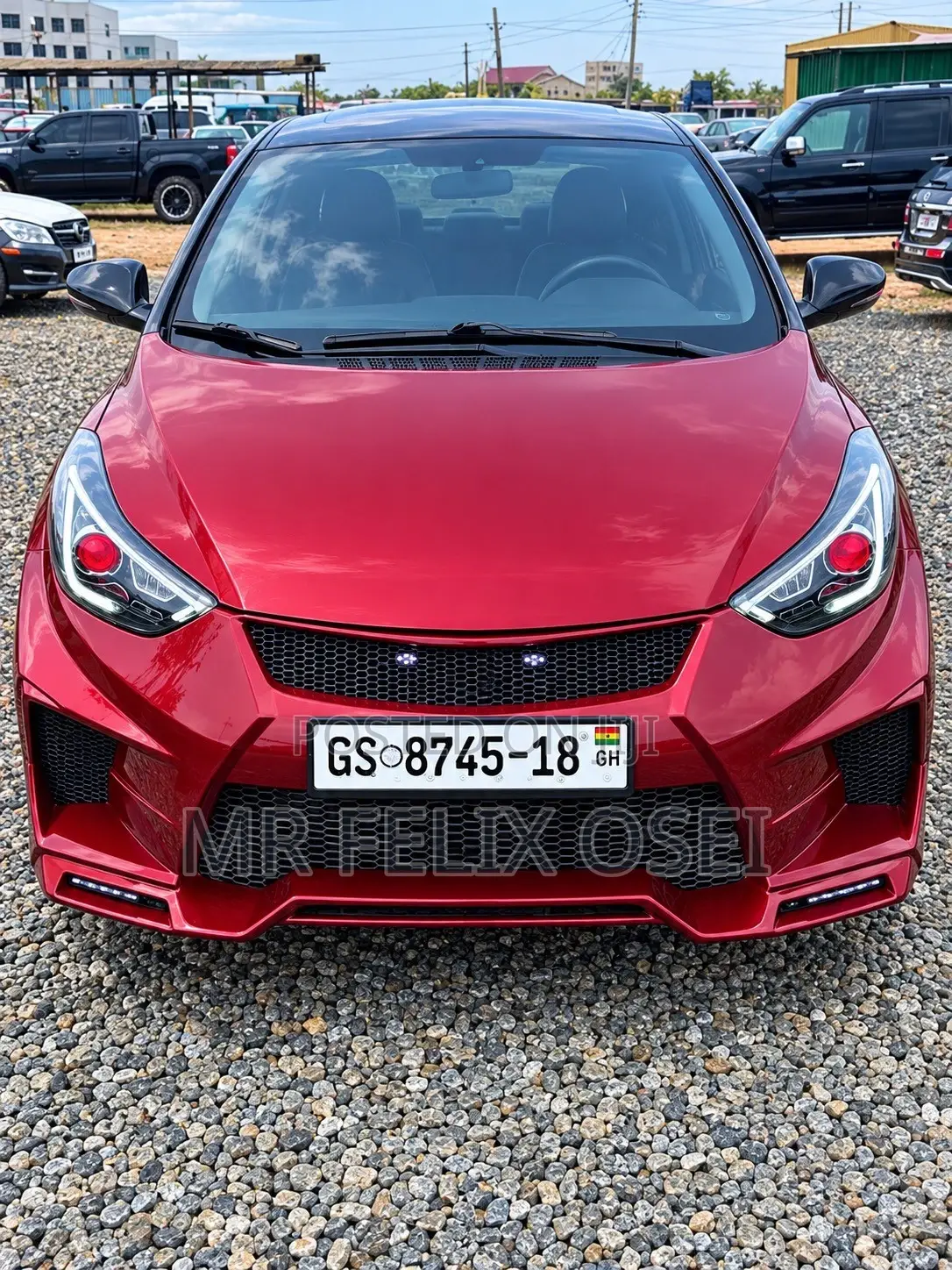 Hyundai Elantra 2014 Red