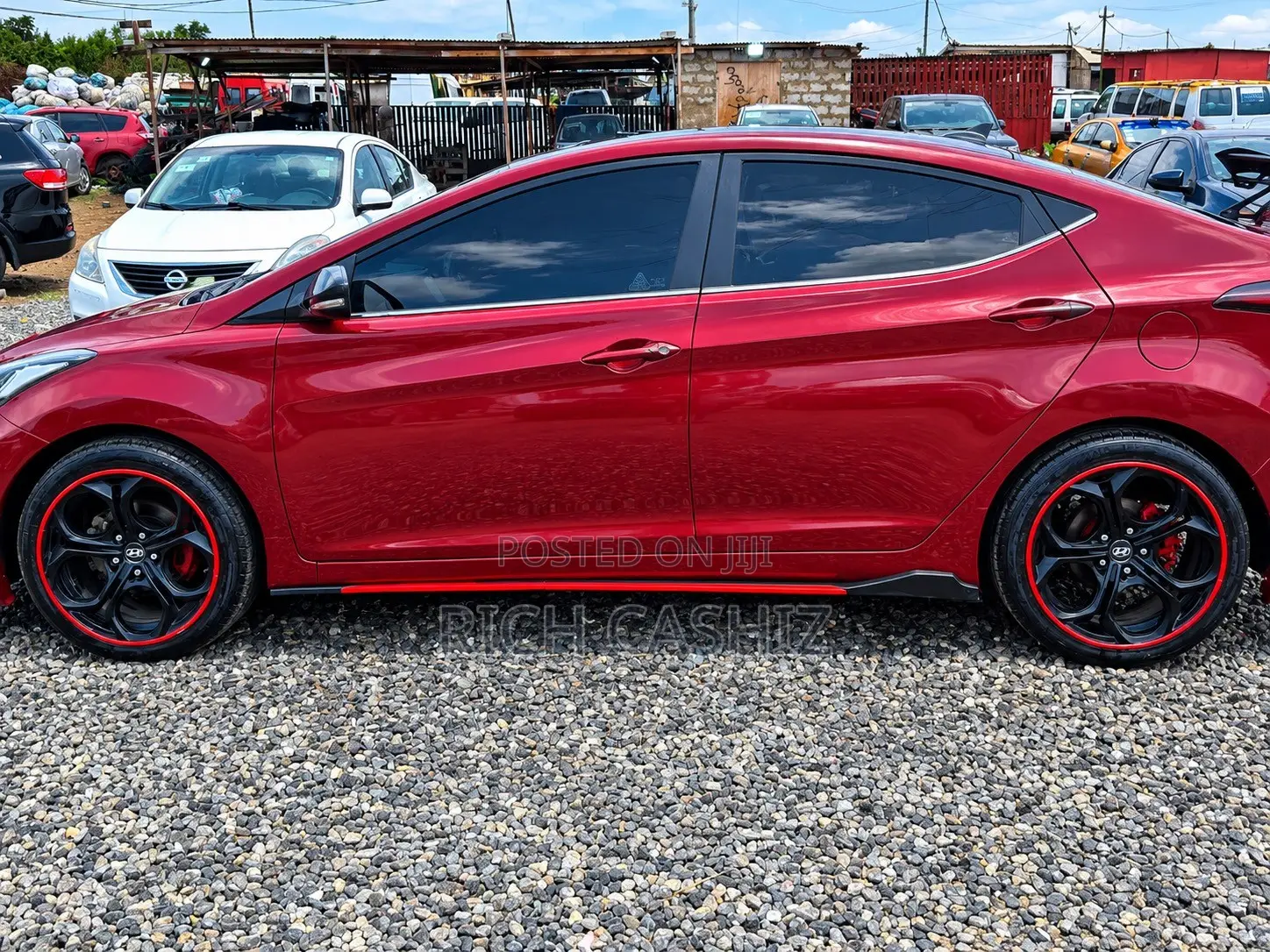 Hyundai Elantra 2014 Red