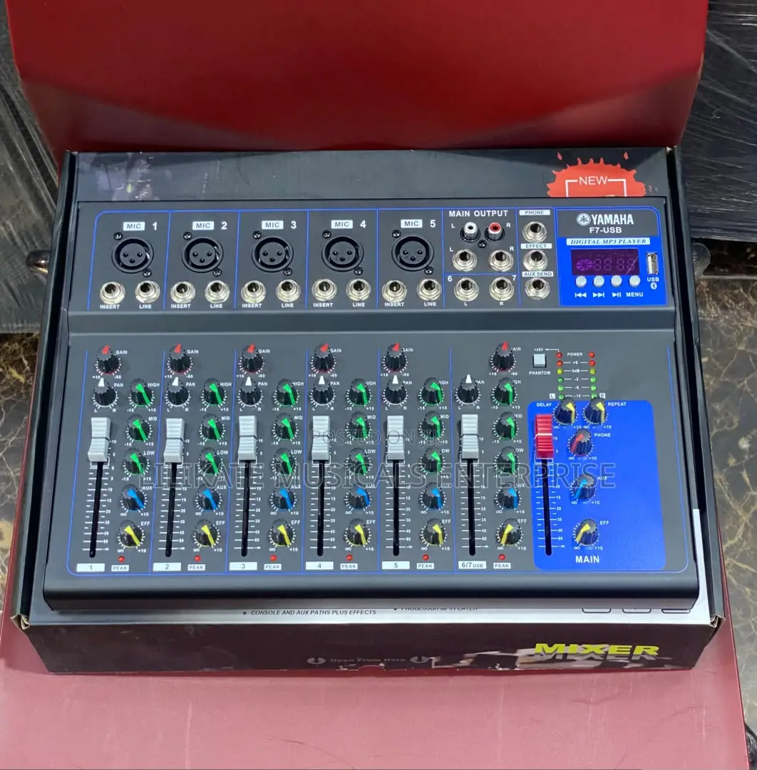 Yamaha 7-Channel Professional Live Mixer