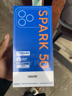 New Tecno Spark 50 128 GB Orange