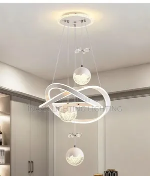 White Body Chandelier Light