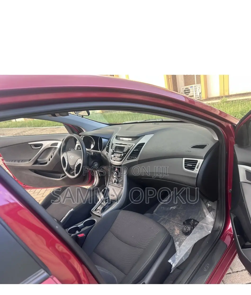 Hyundai Elantra GLS Sedan FWD (1.8L 4cyl 6M) 2013 Red