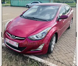 Hyundai Elantra GLS Sedan FWD (1.8L 4cyl 6M) 2013 Red