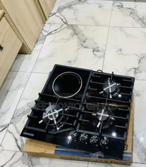 New Peaceful < Kenwood 3+1 Hob Inbuilt Black
