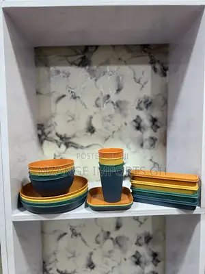 Kids Colourful 48pcs Bowls Dinner Set