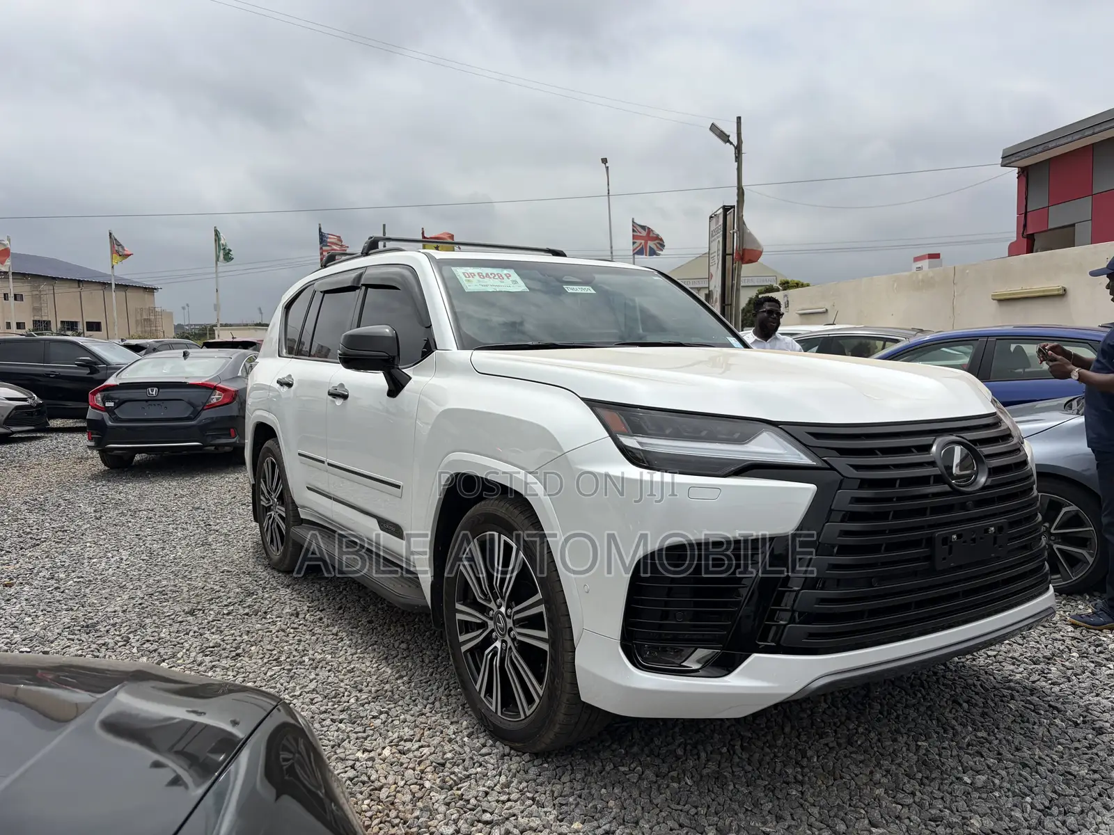 Lexus LX 500d 2026 White