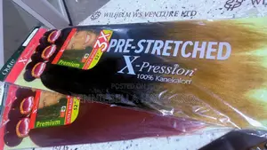 French Curls, Bone Straight, Outre, and X-Pression Hair Extensions