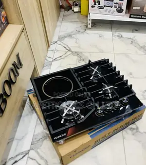 Choose Premium ~ 3+1 Kenwood Inbuilt Glass Black Hob