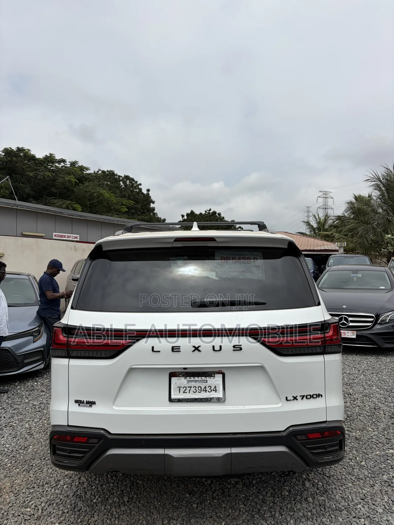 Lexus LX 500d 2026 White
