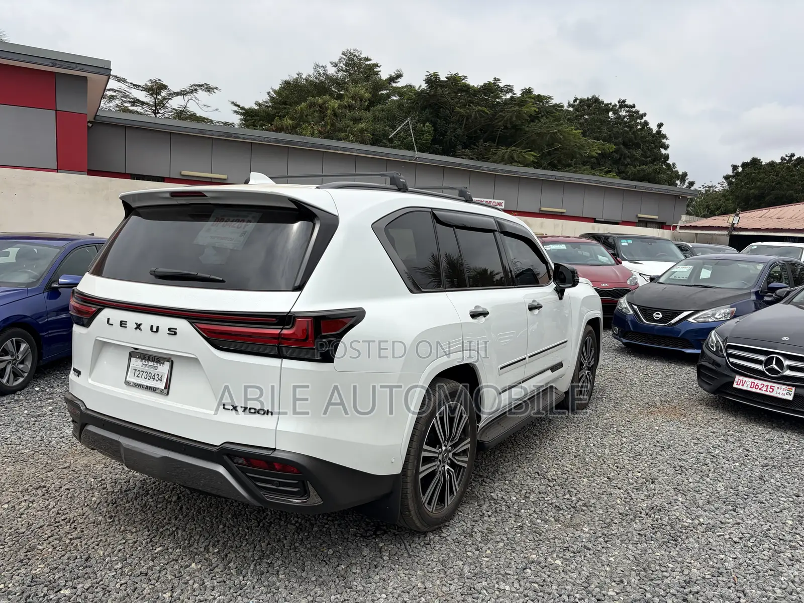 Lexus LX 500d 2026 White