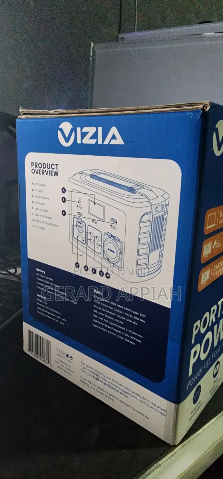 300 Watts Power Station Vizia