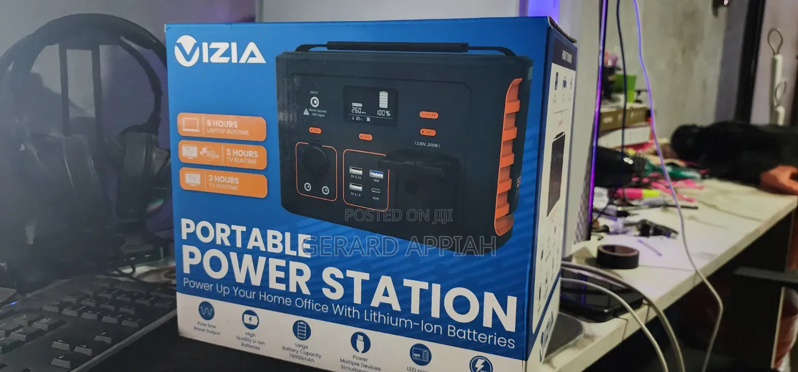300 Watts Power Station Vizia