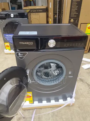 Front Load 8 Kg Fully Automatic Washing Machine Nasco