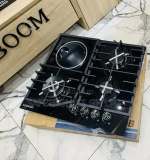 Brand New Quality 60cm Black Inbuilt 3+1 Kenwood Hob