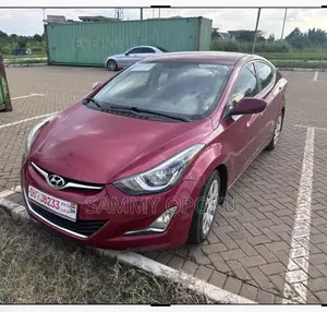 Hyundai Elantra GLS Sedan FWD (1.8L 4cyl 6M) 2013 Red