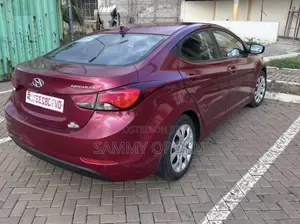 Hyundai Elantra GLS Sedan FWD (1.8L 4cyl 6M) 2013 Red