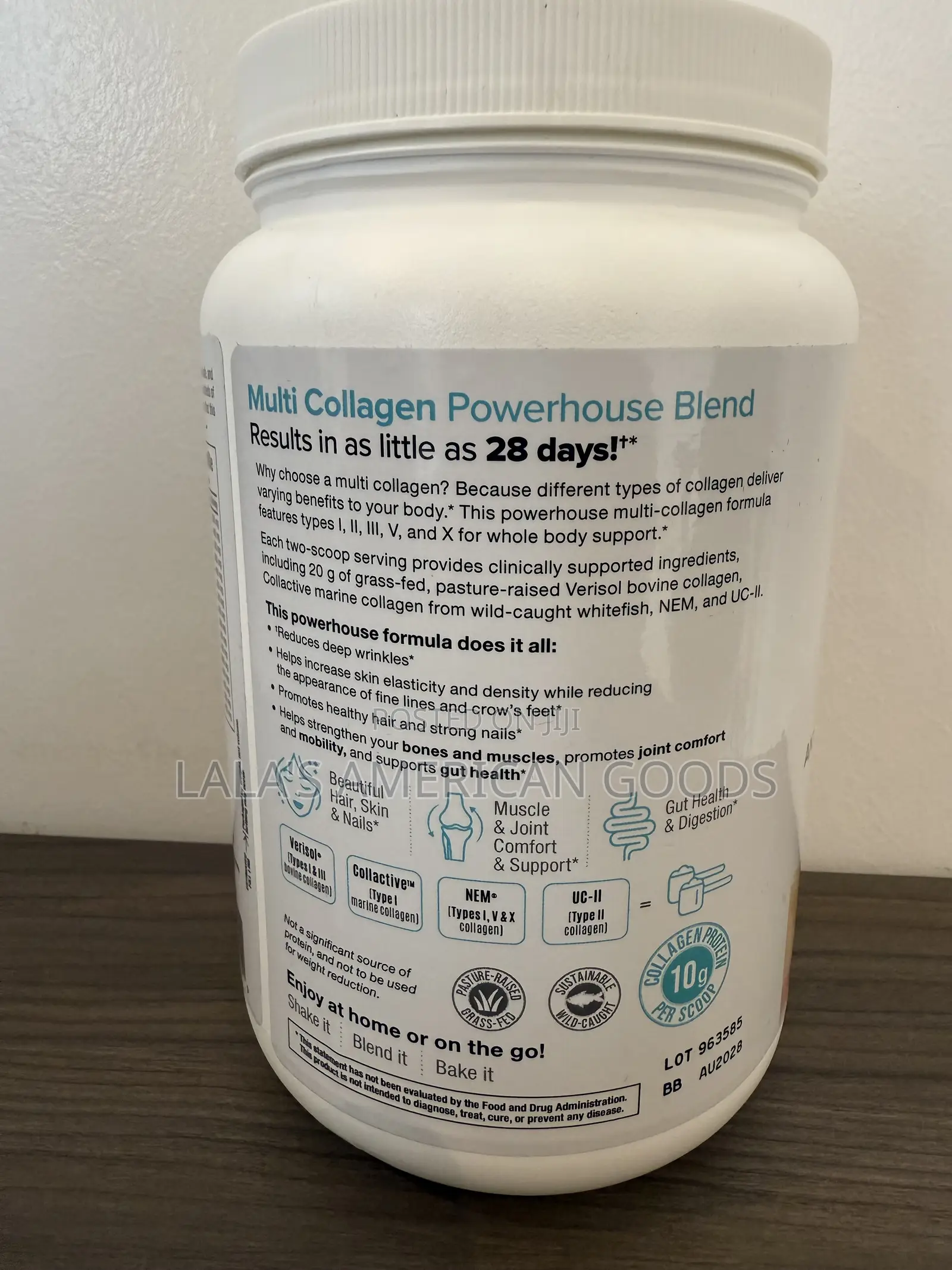 Multi Collagen Peptides - PREMIUM QUALITY • IMPORTED FROM USA 🇺🇸